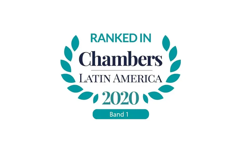 Antequera Parilli & Rodríguez recibe banda 1 en el ranking Chambers Latin America 2020