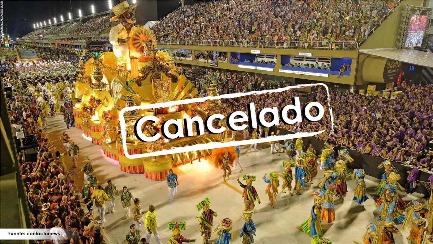 Carnavales de Brasil se suspenden por primera vez en la historia: cómo afecta a la economía naranja